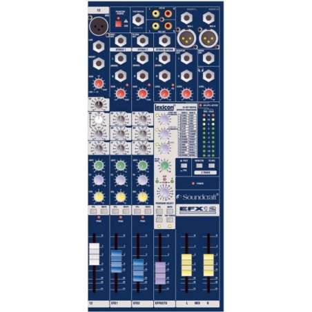 Mesa Mezcla Soundcraft EFX8