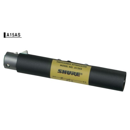 Atenuador Shure A15AS Madrid