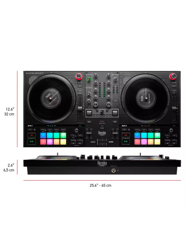 Controlador Hercules Djcontrol Inpulse T7