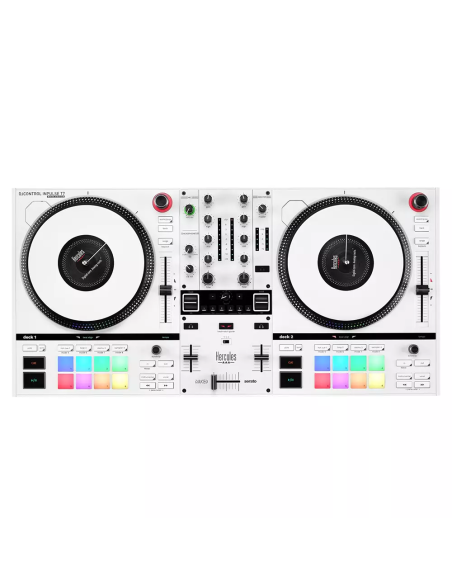 Controlador Hercules Djcontrol Inpulse T7 blanca