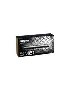 Micrófono Shure SM81 Madrid 2